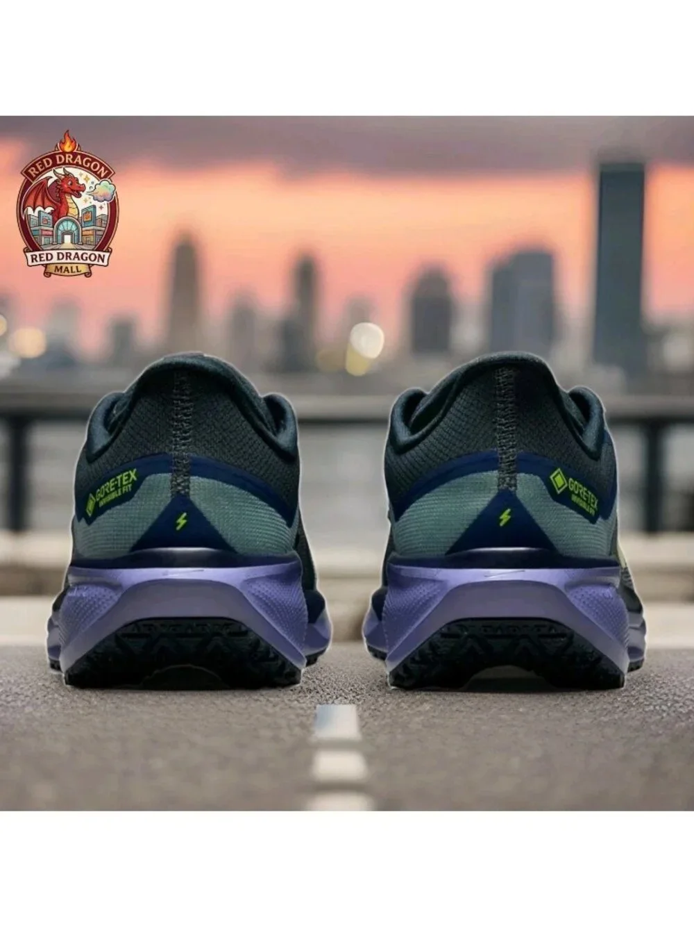 Nike Pegasus 41 Gore-Tex Running Shoes Cannon Obsidian FQ1356-006 - Men's Sz 9.5